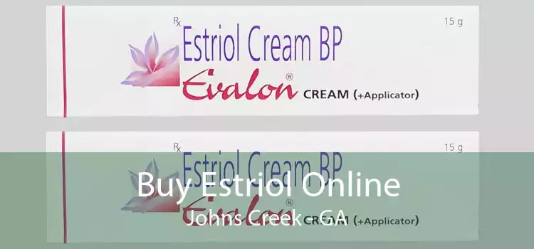 Buy Estriol Online Johns Creek - GA